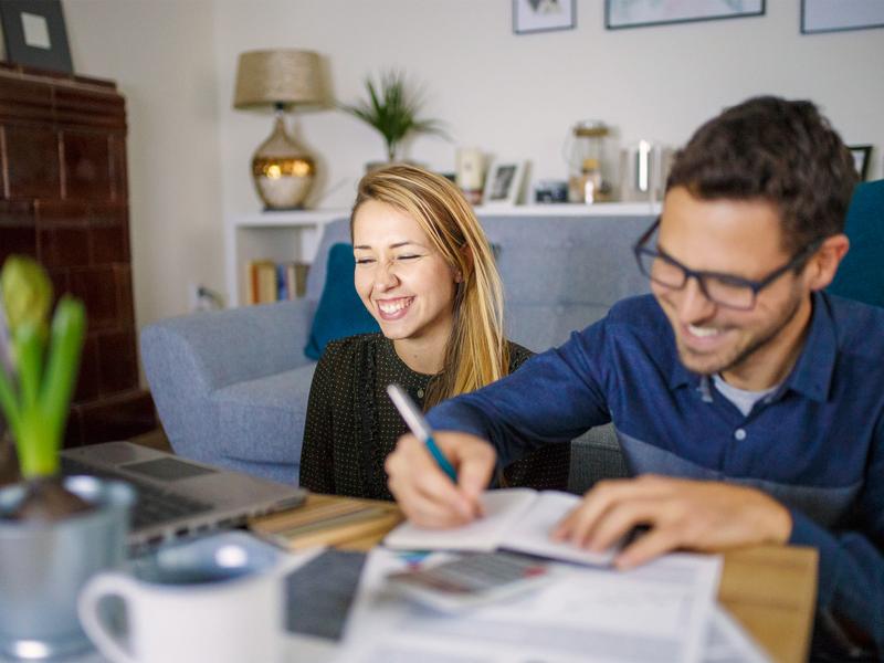 10 things you can do to fast-track your home savings_Pic3 - couple laughing