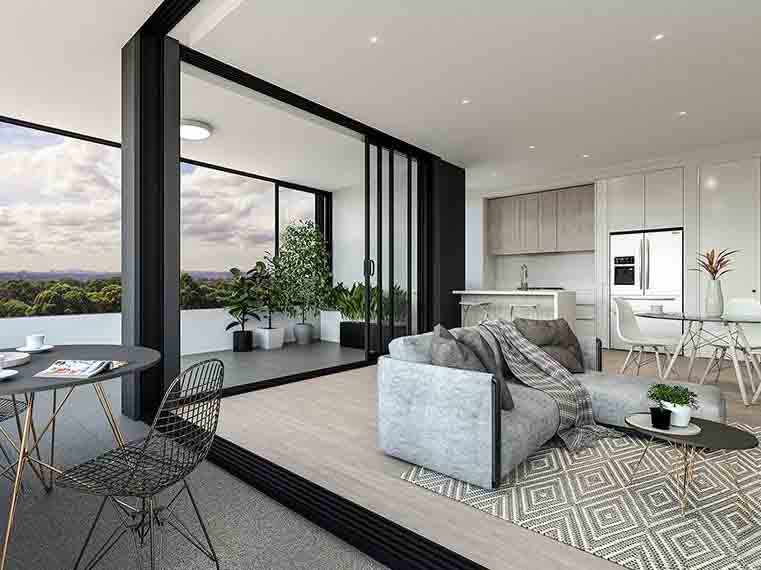 New or established, What is the safest way into the property market-Pic3 - open plan apartment