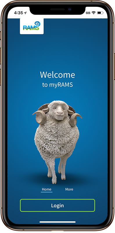 parti Eksperiment scene Log in to myRAMS on your iOS Mobile | RAMS